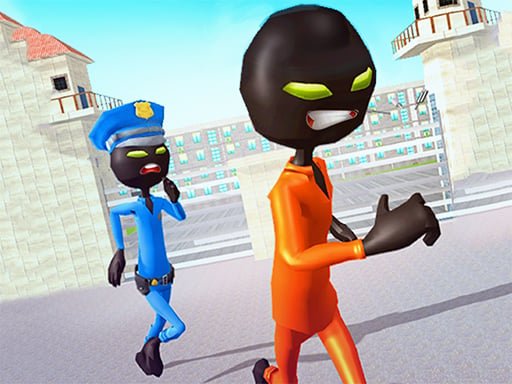 Play: Stickman Prison Escape Story 3D Img