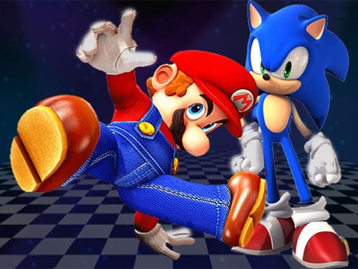 Play: Super Mario yamp Sonic FNF Dance Img