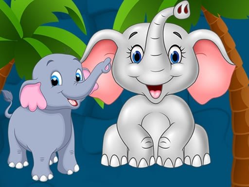 Play: Sweet Elephants Jigsaw Img