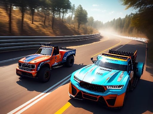 Play: Top Down Truck Racing Img