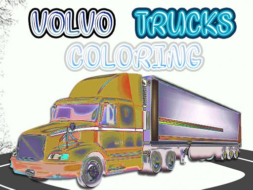 Play: Volvo Trucks Coloring Img