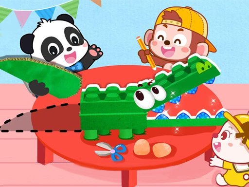 Play: Baby Panda Animal Puzzle Img