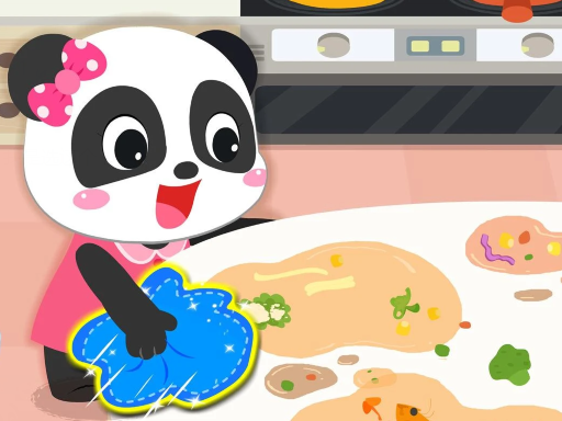 Play: Baby Panda Cleanup Img