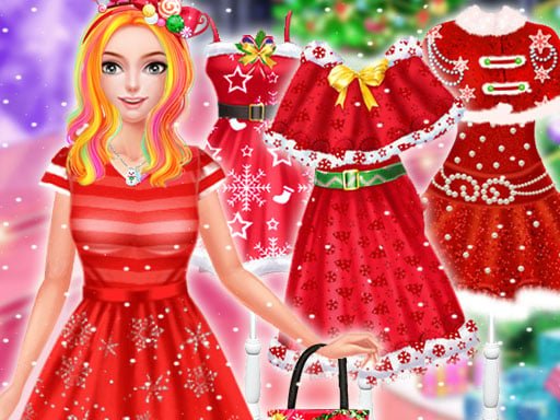 Play: Christmas Princess Dress Up Img