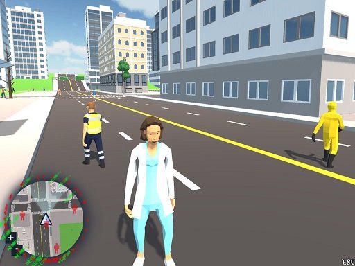 Play: Corona Virus Crazy Doctor Simulator Img