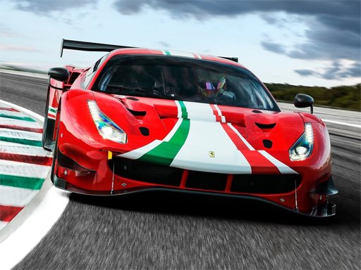 Play: Ferrari 488 Gt3 Evo Jigsaw Puzzle Img