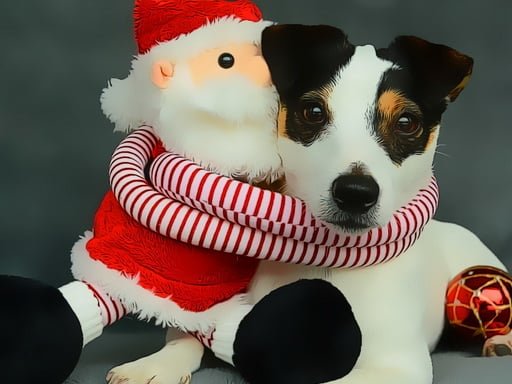 Play: Funny Christmas Dogs Img