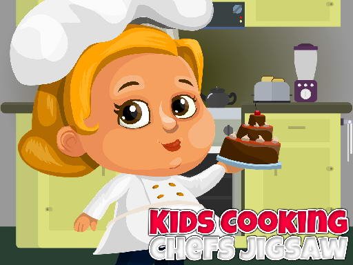 Play: Kids Cooking Chefs Jigsaw Img