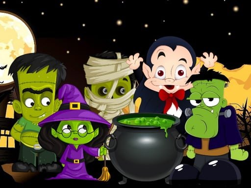 Play: Midnight Halloween Jigsaw Img