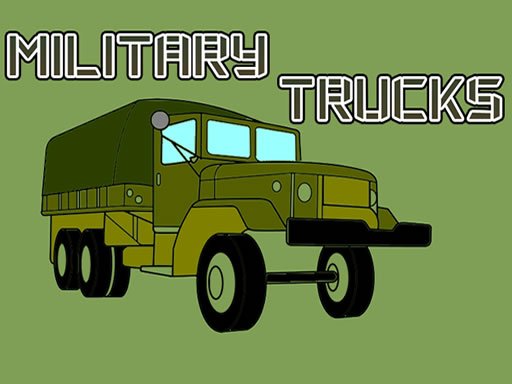 Play: Military Trucks Coloring Img