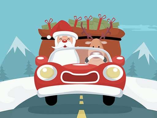 Play: Santa Giving Presents Jigsaw Img