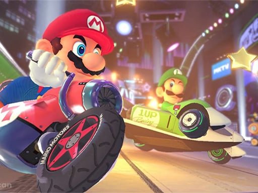 Play: super mario run race online Img